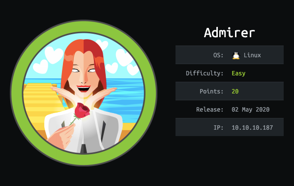 HTB Write-up | Admirer