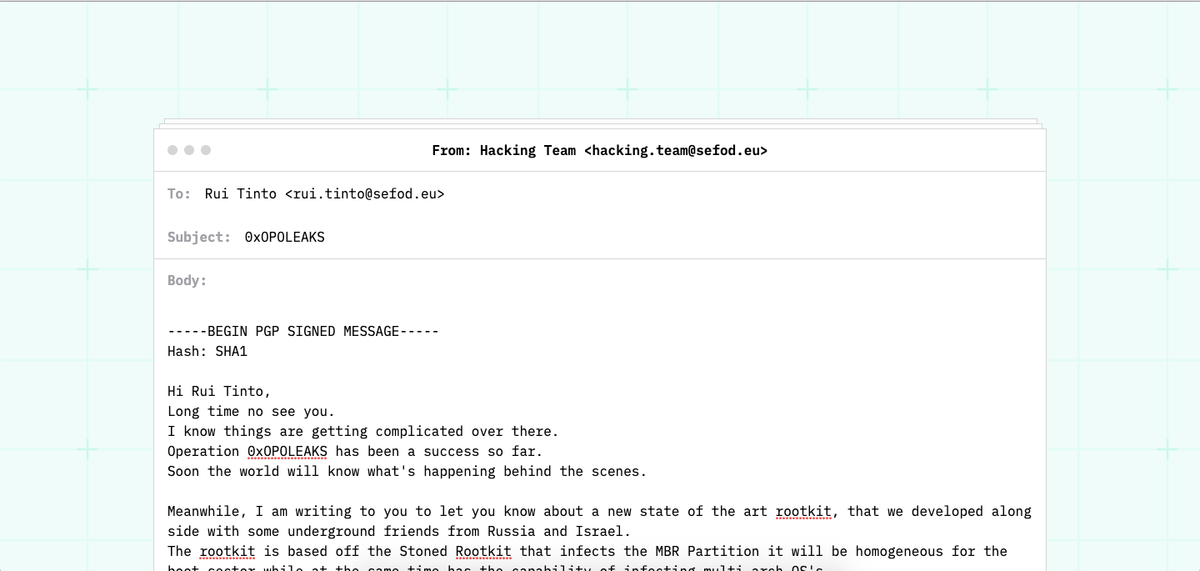 ØxOPOSɆC | Underground Leaks (Crypto) - Part II