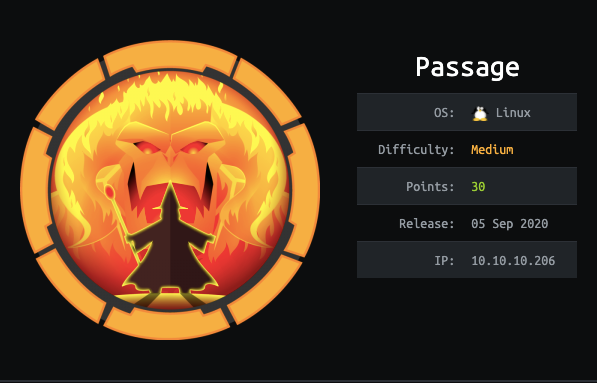 HTB Write-up | Passage