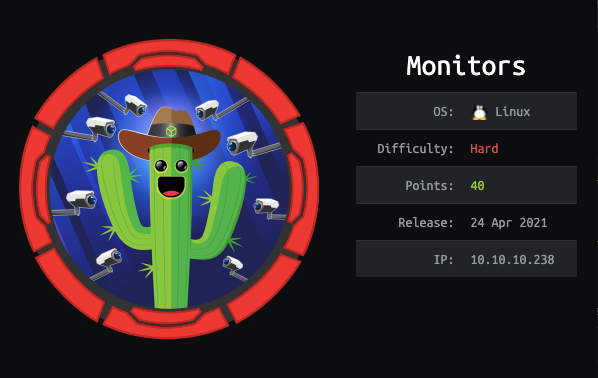 HTB Write-up | Monitors